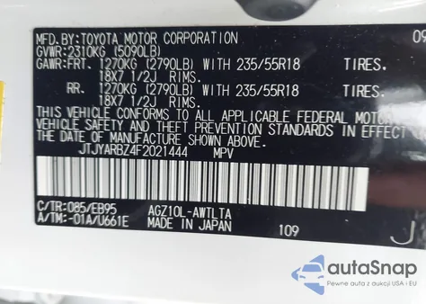 2015 Lexus Nx 200T F Sport from USA, damaged, VIN JTJYARBZ4F2021444